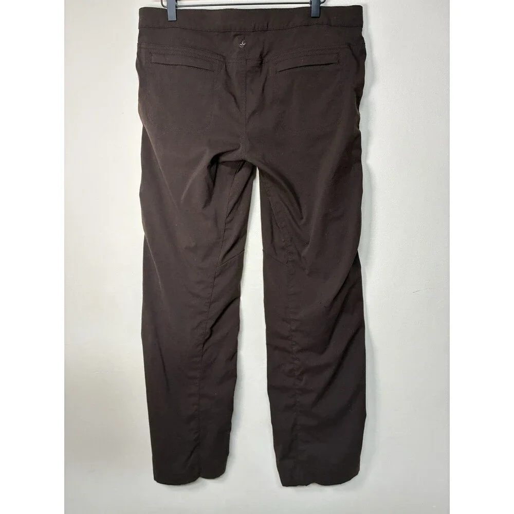 prAna Stretch Zion Cinch Pants Women’s Size 12 Dark Brown Outdoor Hiking